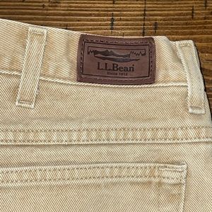 L.L. Bean, pants double flannel, natural fit Pants 40 x 30
